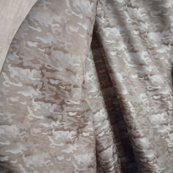 Joseph Abboud Taupe Camouflage Formal Vest - Picture 3 of 4